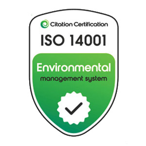 ISO 14001 Environmental Management certificate